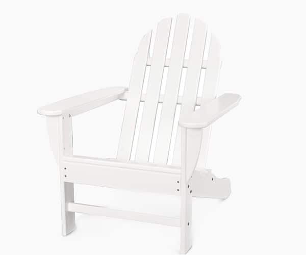POLYWOOD AD4030WH Classic Outdoor Adirondack Chair