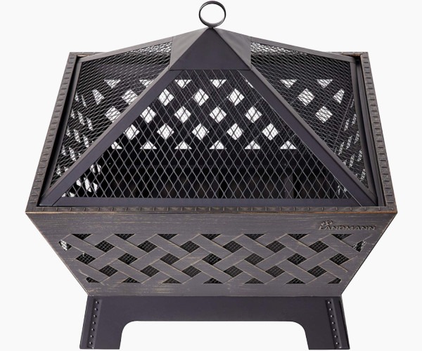 Landmann 25282 Barrone Fire Pit with Cover