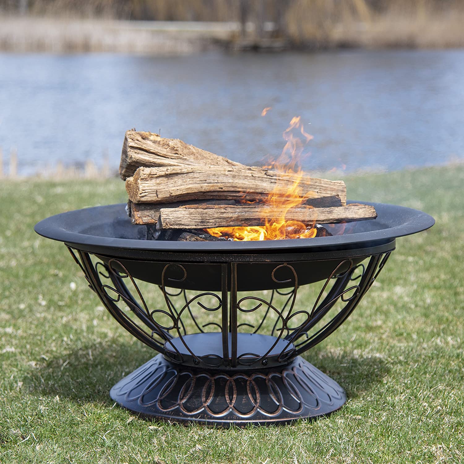 CobraCo has multiple outdoor fire pit products that customers purchase. 