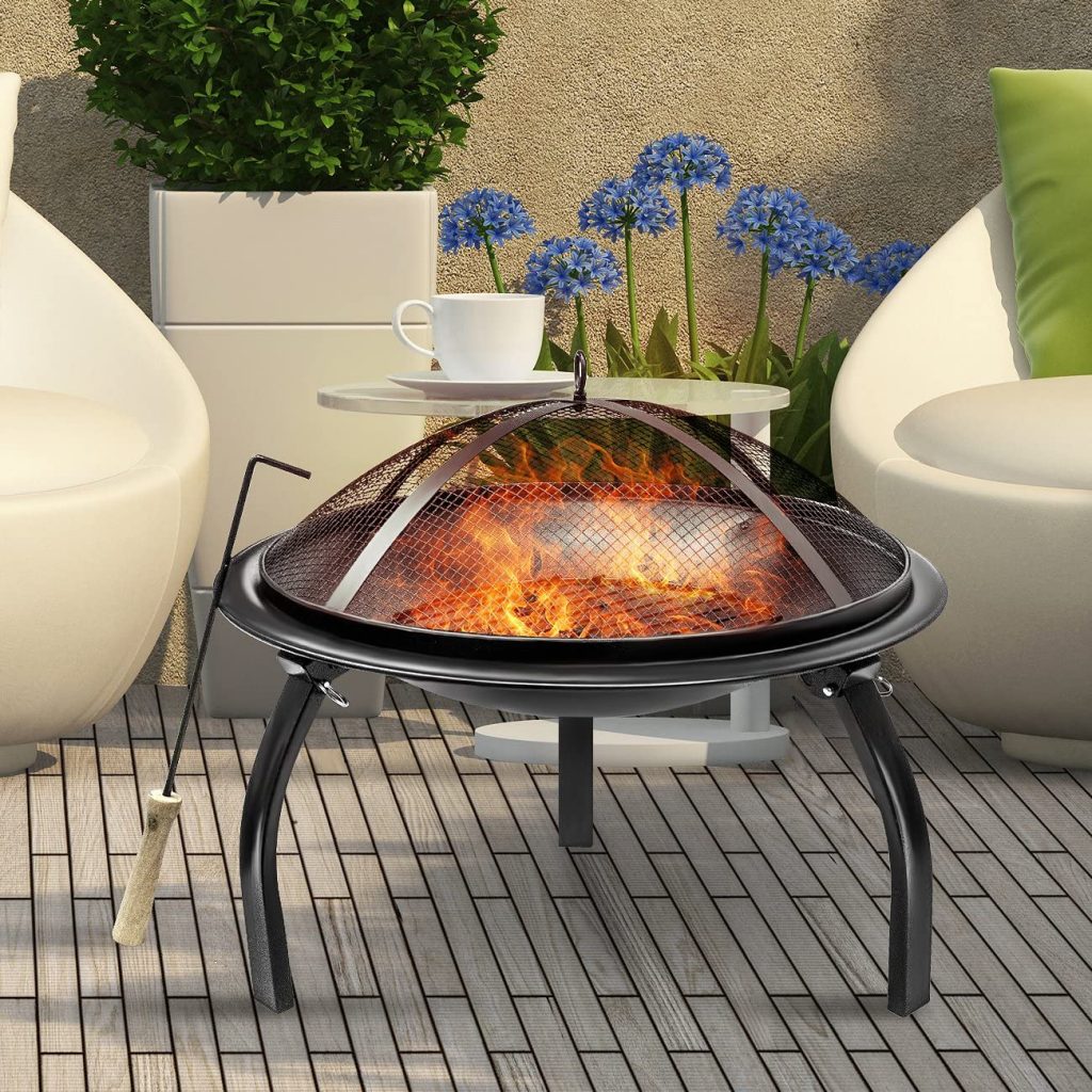 Sorbus Fire Pit With Foldable Legs Reviewed