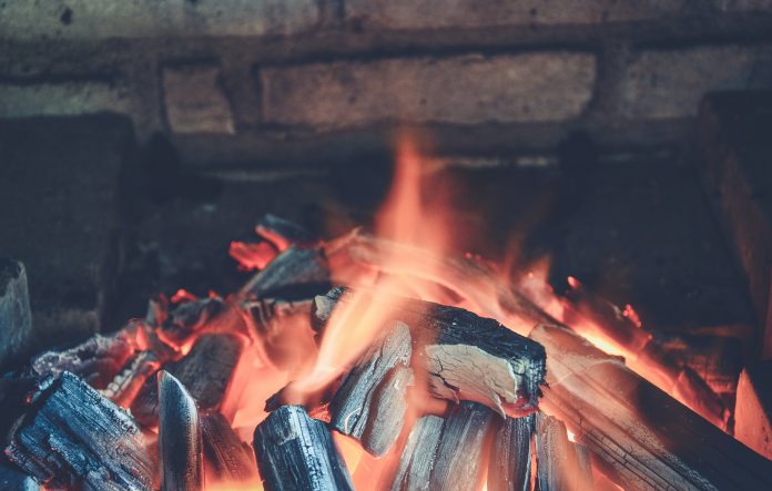 Is sitting in front of a fireplace bad for you?